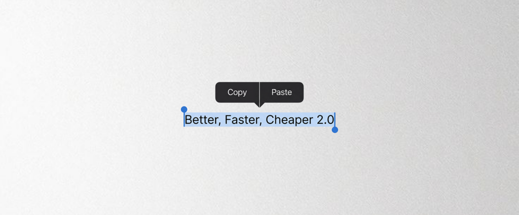 Faster, Better, Cheaper 2.0